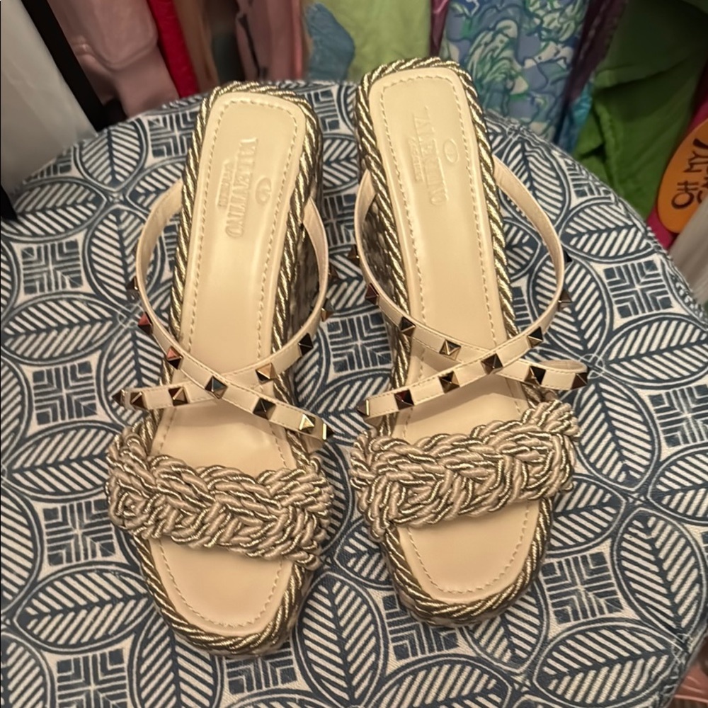 Valentino Platform Sandal